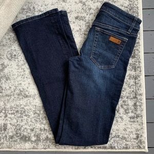 Joes Jeans dark wash honey bootcut high rise curvy